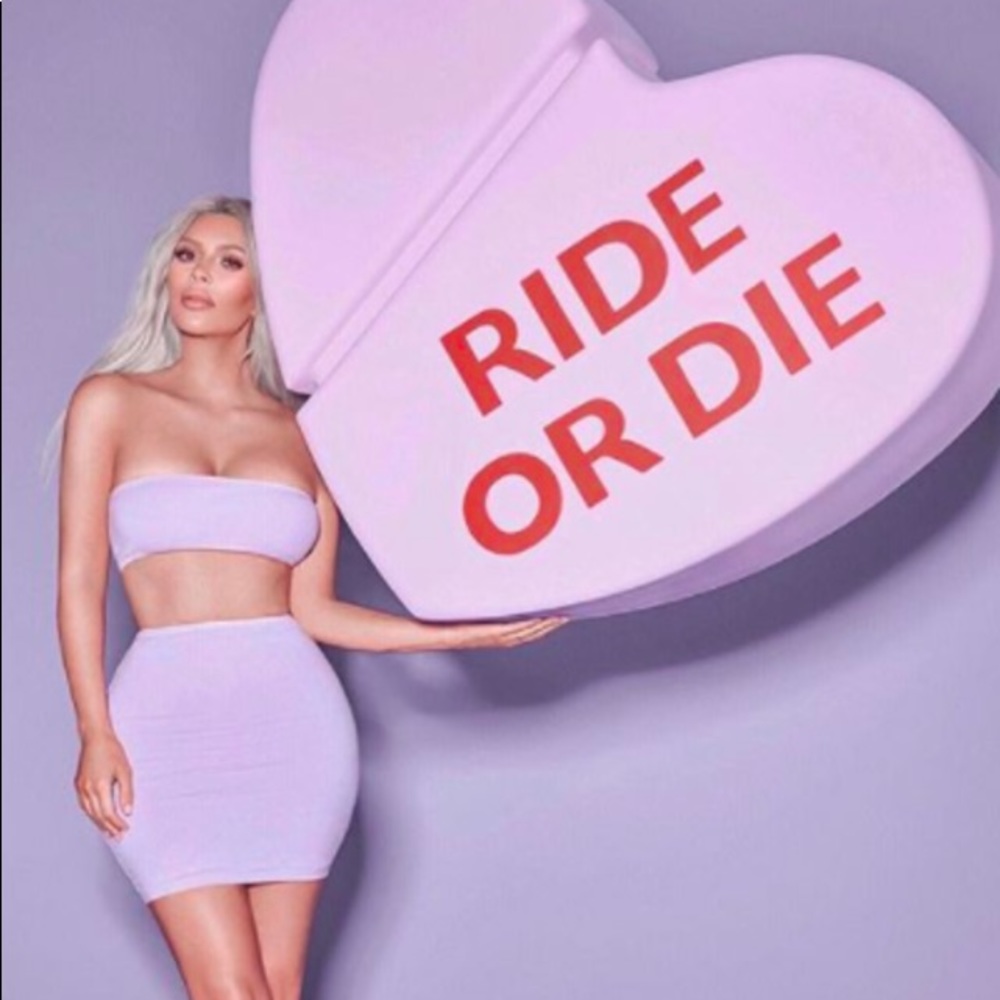 KKW Kimoji Heart Fragrance Ride or Die